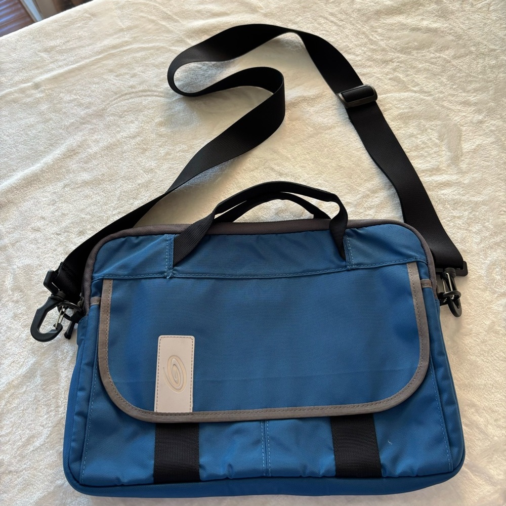 Timbuk2 Laptop Crossbody Messenger Bag Blue, Gray, Black